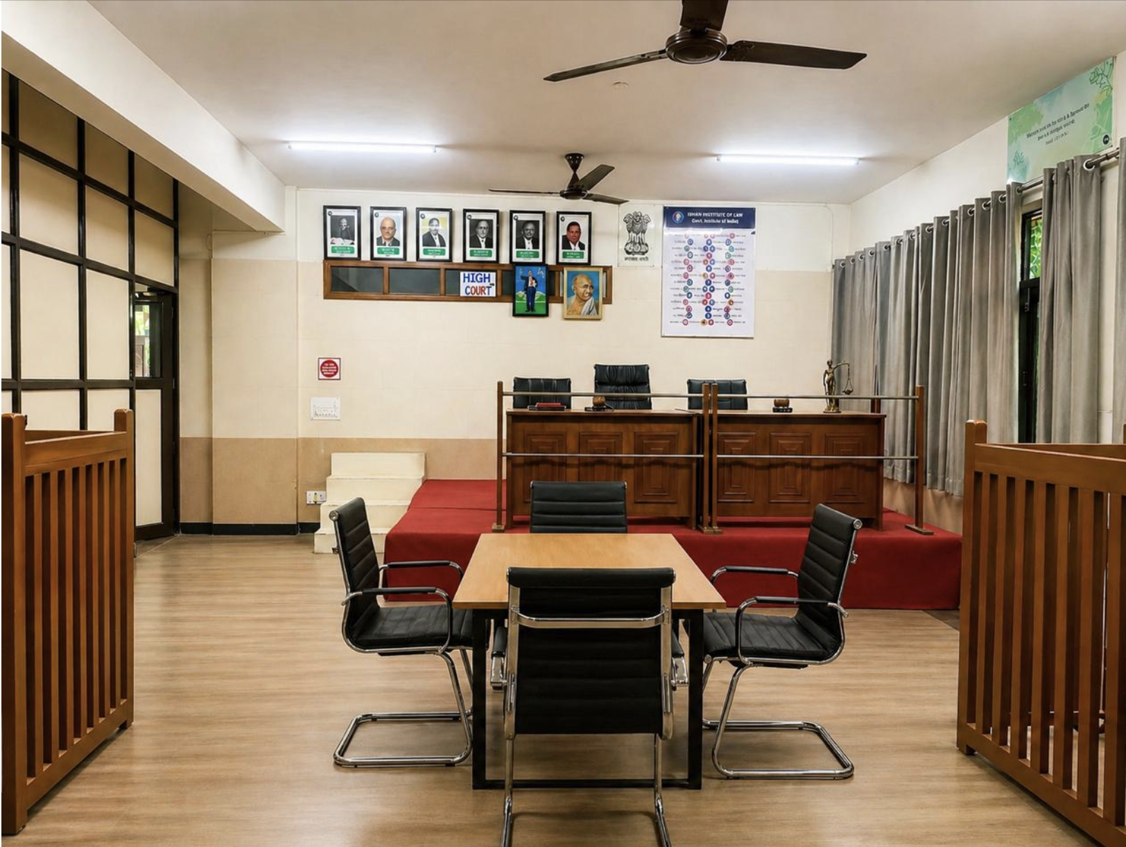 Moot Court Hall at Ishan Institute of Law