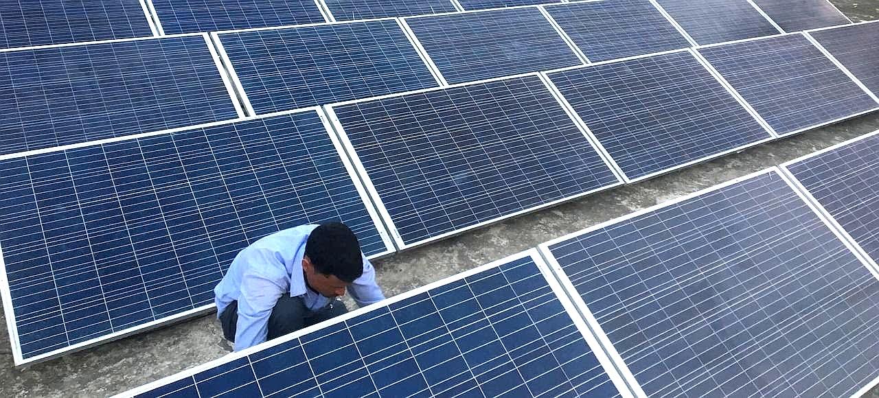 Solar-Powered Campus
