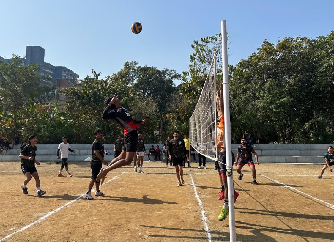Valley Ball - Spardha Inter-College Sports Fest at Ishan Institute of Law