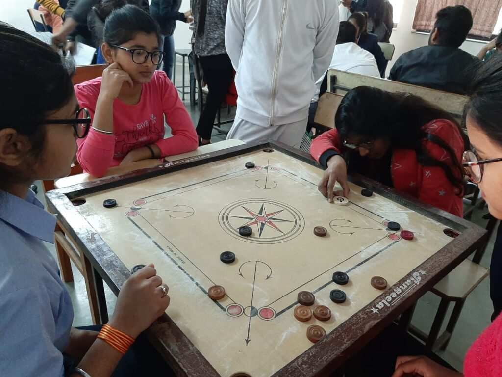 Carom - Indoor Sports at Ishan Institute of Law