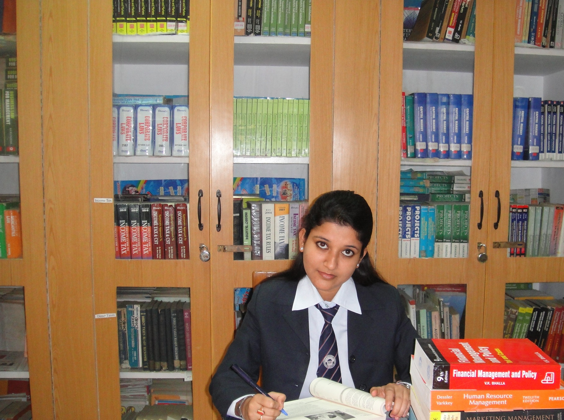 Library reading area